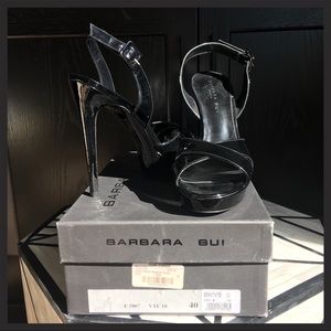 🛍NIB🛍Barbara Bui Couture Patent Platform ~ 40